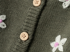 Name It mulled basil blomster strik cardigan